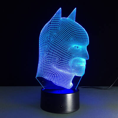 3D Led Aydınlatma Batman (renk degiştiriyor)