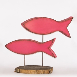  - Dekoratif Ahşap Balıklar Pempe