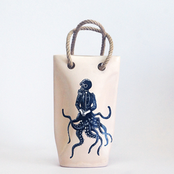  - İPLİ SERAMİK VAZO