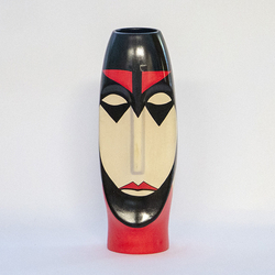  - Kübik Seramik Vazo