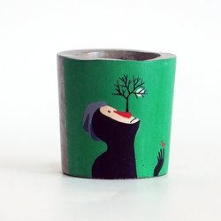  - Küçük Beton Saksı