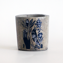  - Küçük Beton Saksı