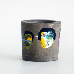  - Küçük Beton Saksı