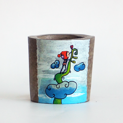  - Küçük Beton Saksı