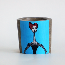  - Küçük Beton Saksı