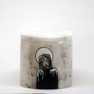  - Mermer Kapaklı Mum