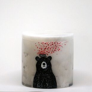  - Mermer Kapaklı Mum