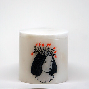  - Mermer Kapaklı Mum