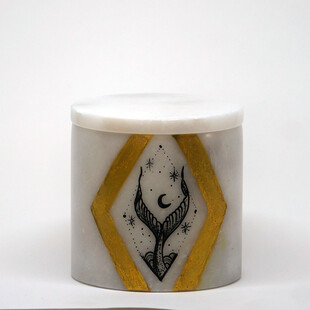  - Mermer Kapaklı Mum