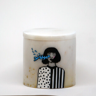  - Mermer Kapaklı Mum