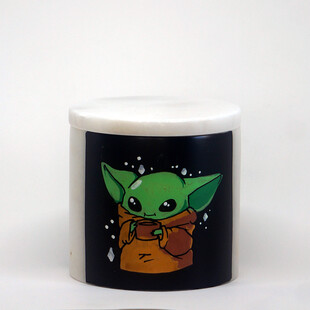  - Mermer Kapaklı Mum