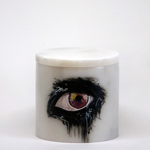  - Mermer Kapaklı Mum