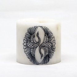  - Mermer Kapaklı Mum