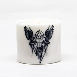  - Mermer Kapaklı Mum