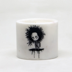  - Mermer Kapaklı Mum