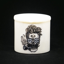  - Mermer Kapaklı Mum