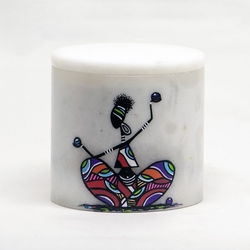  - Mermer Kapaklı Mum