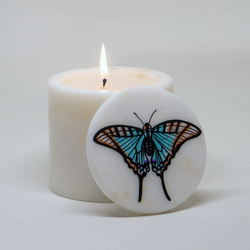  - Mermer Kapaklı Mum