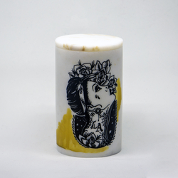  - Mermer Kapaklı Vazo